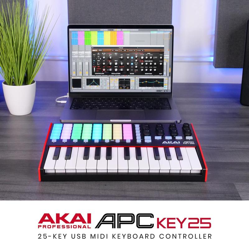 Controlador de Teclado MIDI AKAI Professional APC Key 25 MK2
